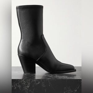 Loeffler Randall Reese Square Toe High Heel Booties